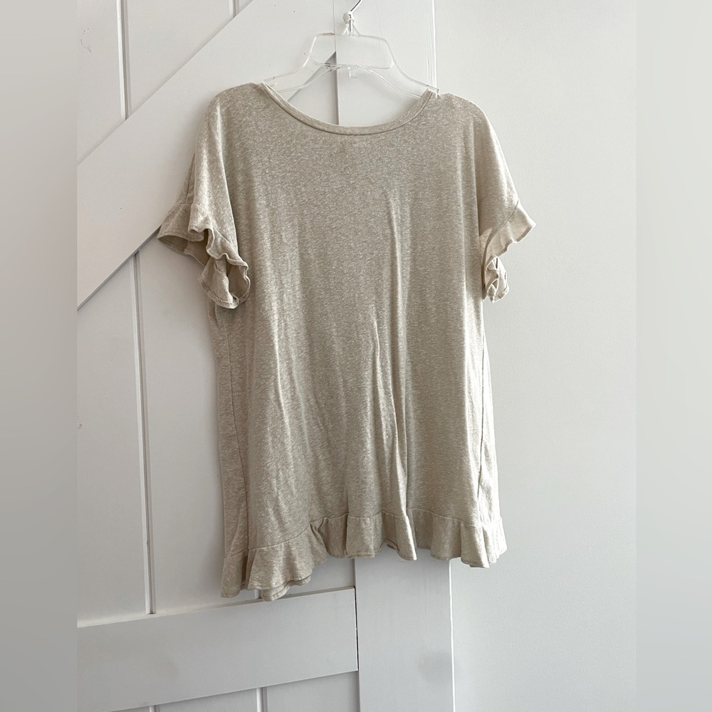 Cream shirt